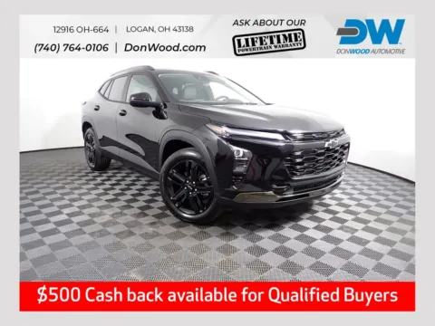 Black 2026 Chevrolet Trax ACTIV for sale in Logan, OH