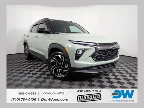 Green 2024 Chevrolet TrailBlazer RS for sale in Logan, OH