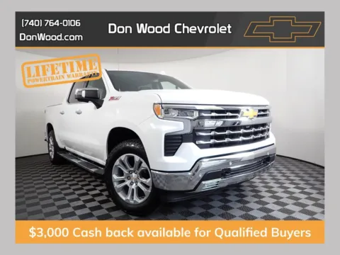 White 2026 Chevrolet Silverado 1500 LTZ for sale in Logan, OH