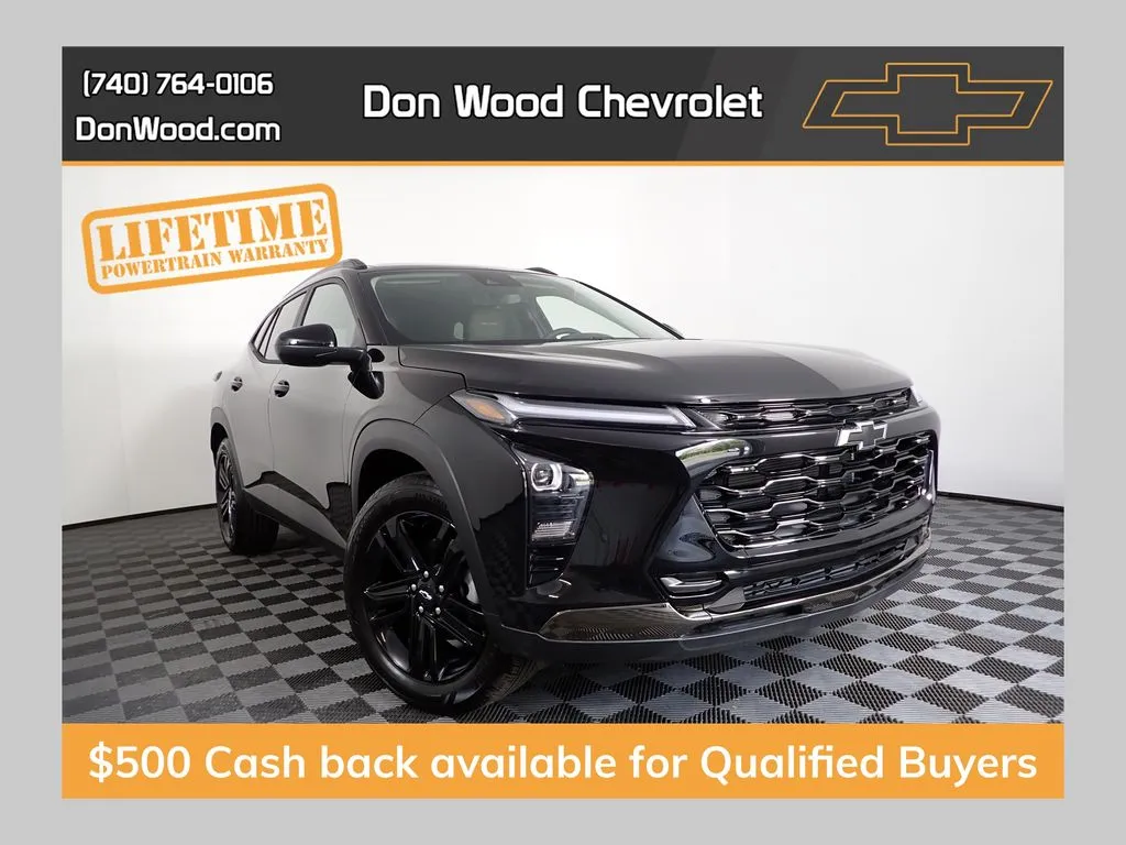 Black 2026 Chevrolet Trax ACTIV for sale in Logan, OH