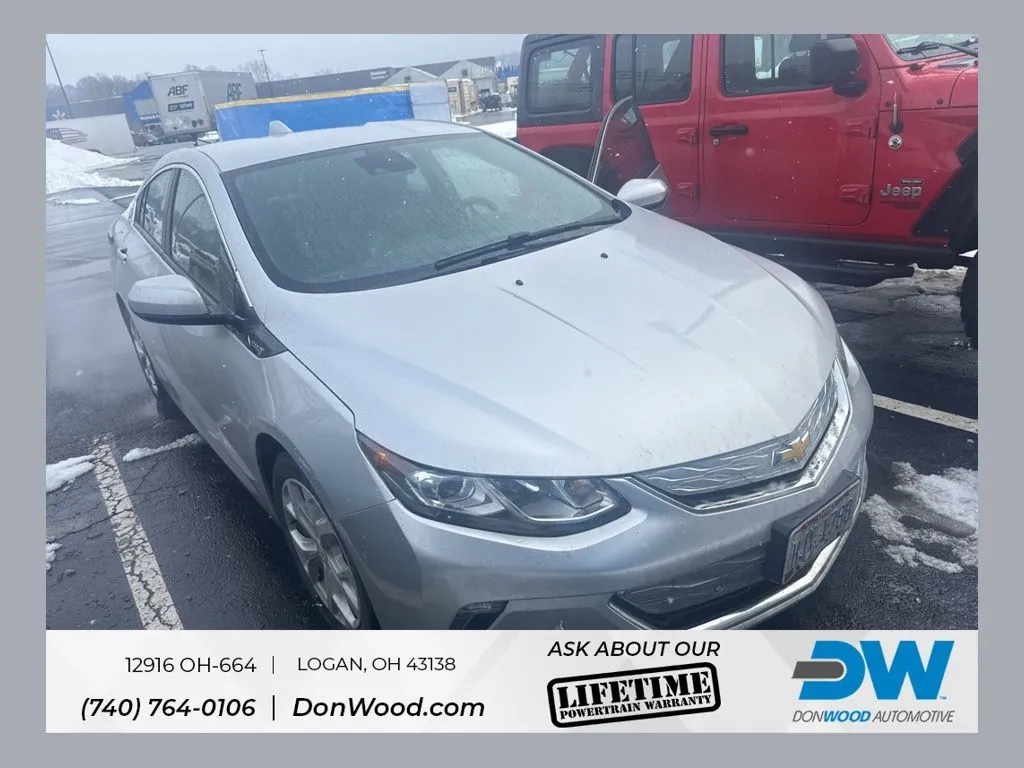 Silver 2018 Chevrolet Volt Premier for sale in Logan, OH