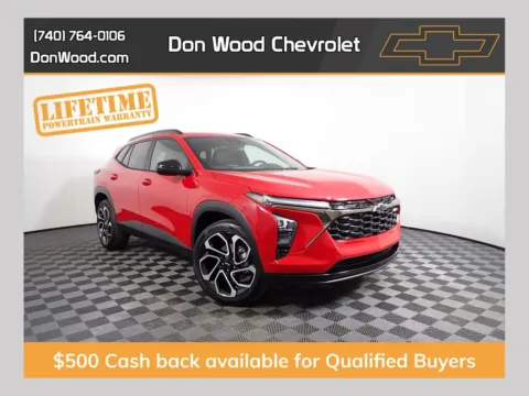 Red 2026 Chevrolet Trax 2RS for sale in Logan, OH