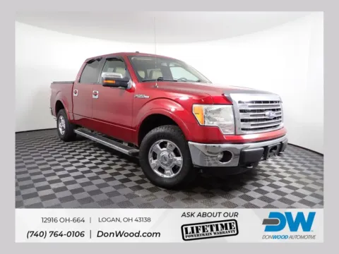 Red 2013 Ford F-150 Lariat for sale in Logan, OH