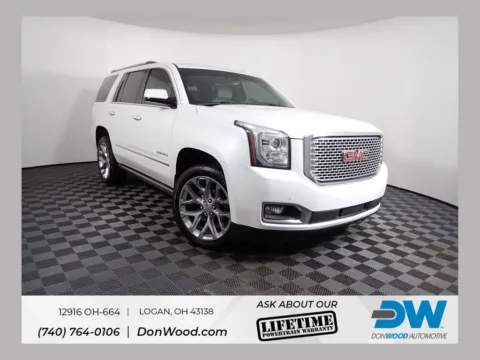 White 2017 GMC Yukon Denali for sale in Logan, OH