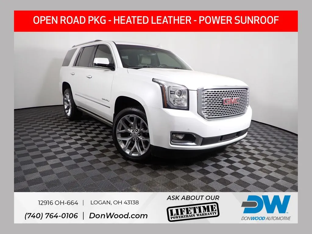 White 2017 GMC Yukon Denali for sale in Logan, OH