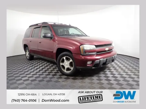 Red 2005 Chevrolet TrailBlazer EXT LT for sale in Logan, OH