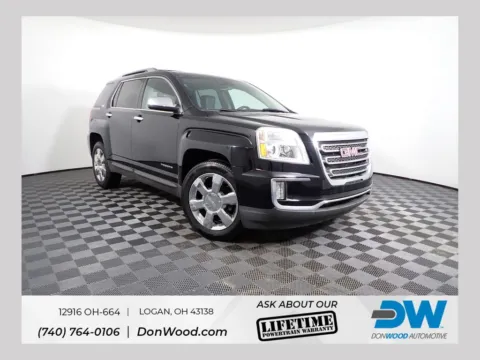 Black 2016 GMC Terrain SLT for sale in Logan, OH
