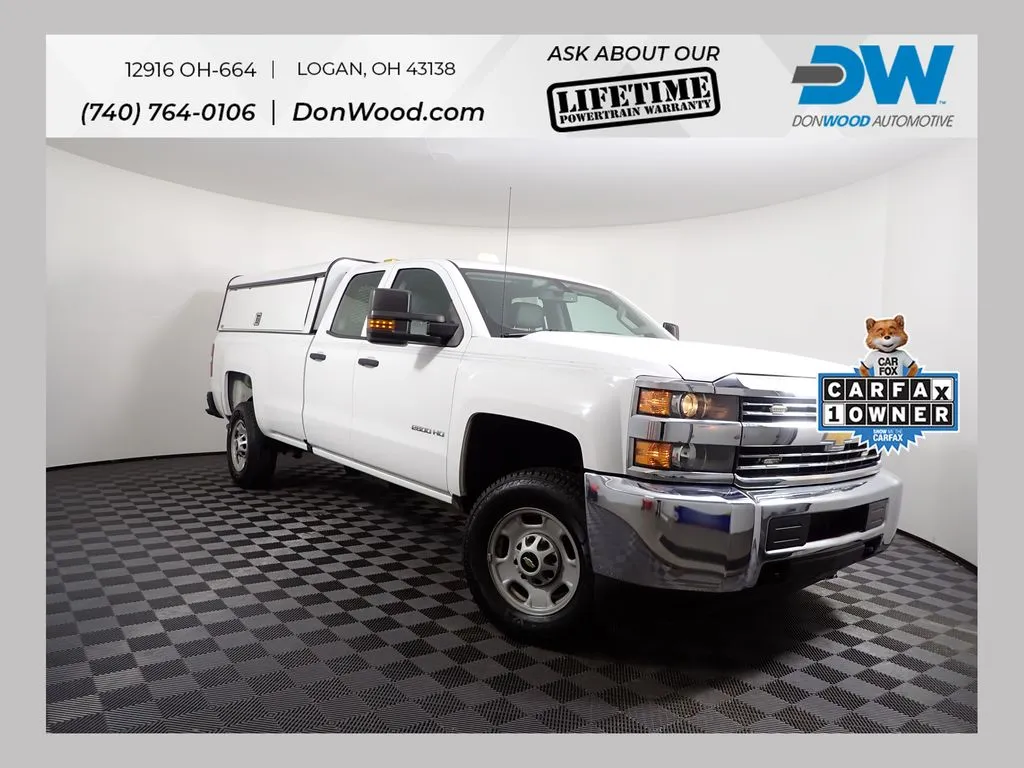 White 2016 Chevrolet Silverado 2500HD Work Truck for sale in Logan, OH