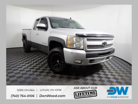 Silver 2011 Chevrolet Silverado 1500 LT for sale in Logan, OH