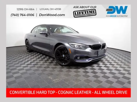Gray 2018 BMW 4 Series 430i xDrive for sale in Logan, OH