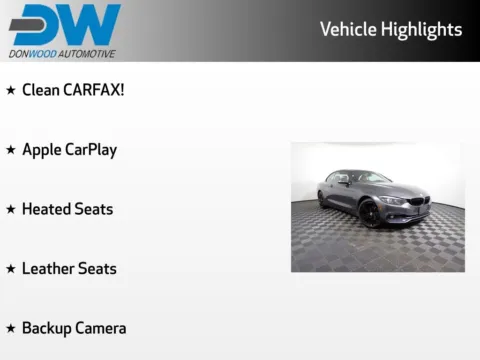 Another view of 2018 BMW 4 Series 430i xDrive for sale in Logan, OH at Don Wood Chevrolet