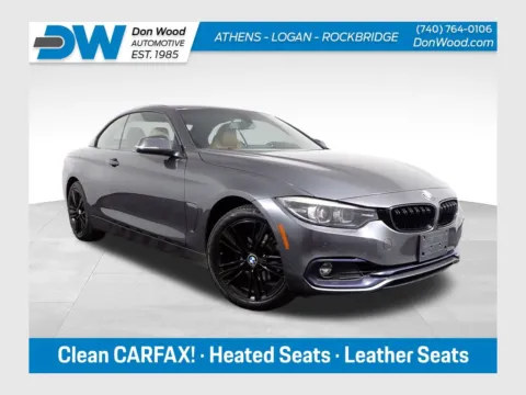 Gray 2018 BMW 4 Series 430i xDrive for sale in Logan, OH