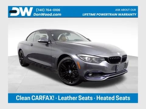 Gray 2018 BMW 4 Series 430i xDrive for sale in Logan, OH