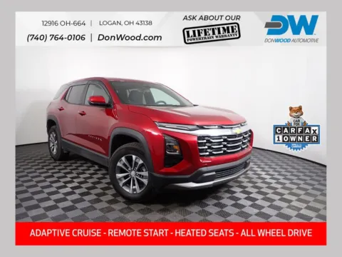 Red 2026 Chevrolet Equinox LT for sale in Logan, OH