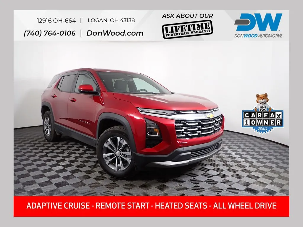 Red 2026 Chevrolet Equinox LT for sale in Logan, OH