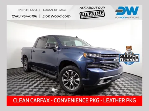 Blue 2021 Chevrolet Silverado 1500 RST for sale in Logan, OH
