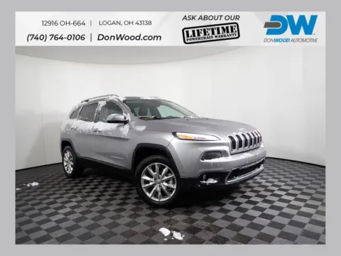 Silver 2016 Jeep Cherokee Limited for sale in Logan, OH