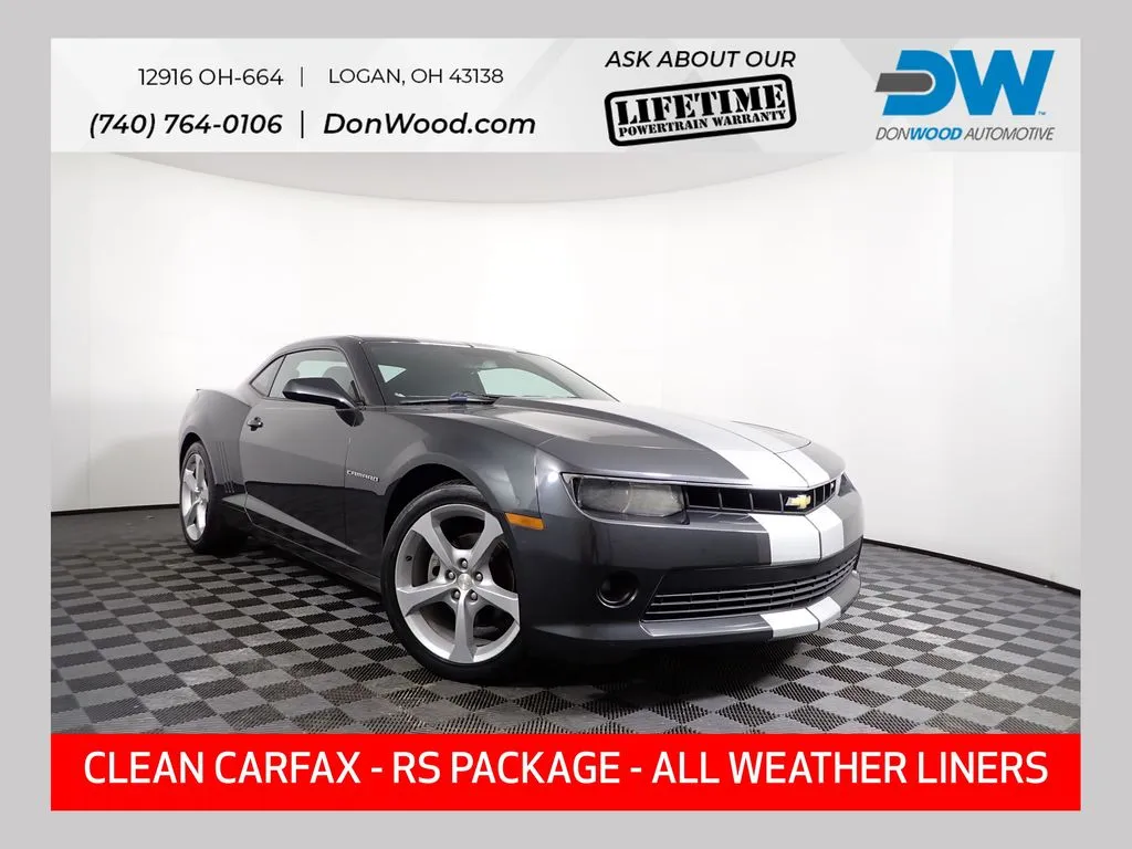 Gray 2015 Chevrolet Camaro 1LT for sale in Logan, OH