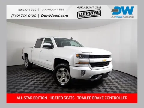 White 2018 Chevrolet Silverado 1500 LT for sale in Logan, OH
