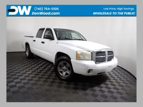 White 2007 Dodge Dakota SLT for sale in Logan, OH