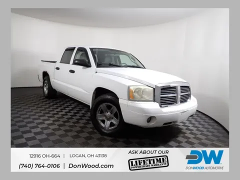 White 2007 Dodge Dakota SLT for sale in Logan, OH