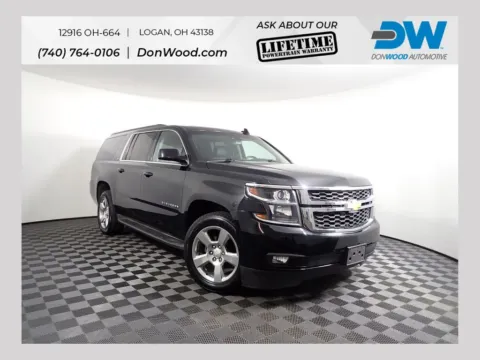 Black 2017 Chevrolet Suburban LT for sale in Logan, OH
