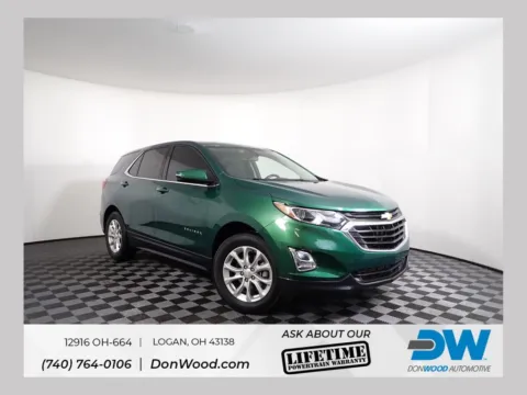 Green 2019 Chevrolet Equinox LT for sale in Logan, OH