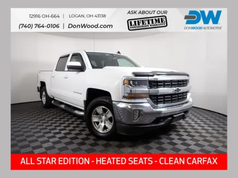 White 2016 Chevrolet Silverado 1500 LT for sale in Logan, OH