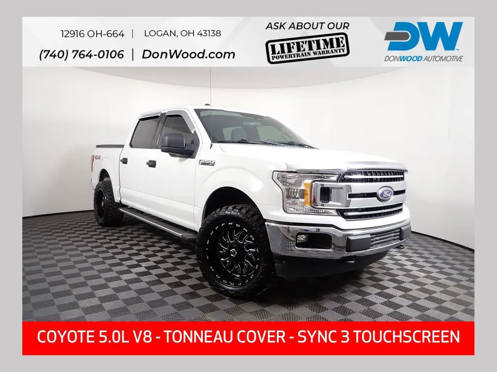 White 2018 Ford F-150 XLT for sale in Logan, OH