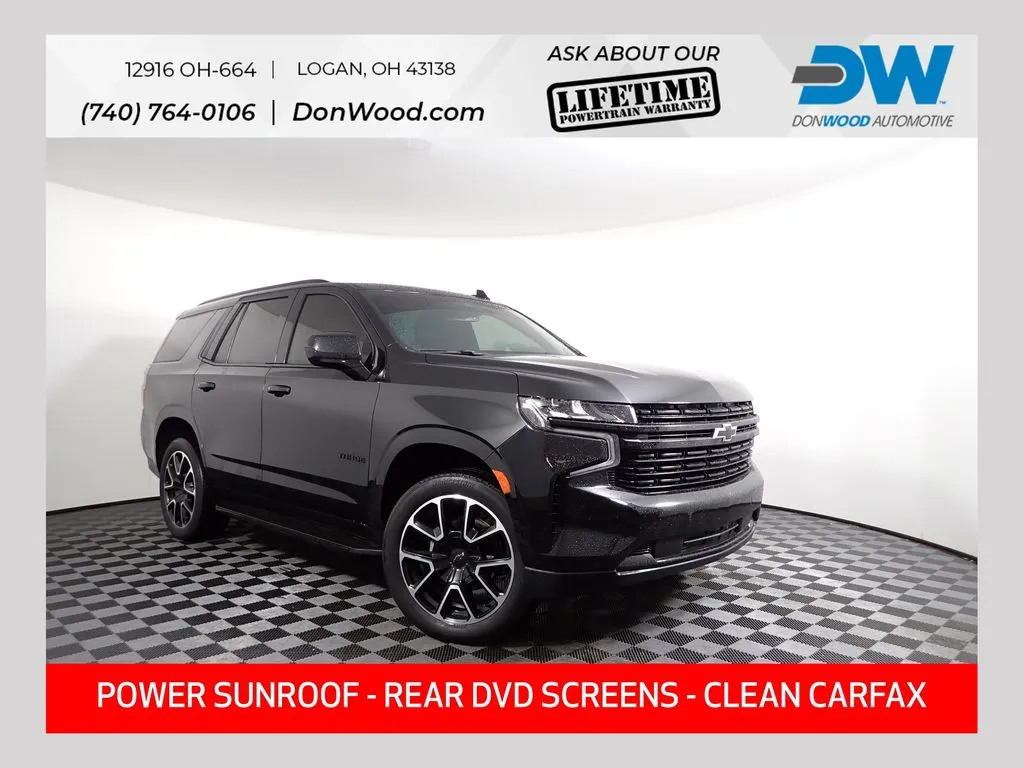 Black 2023 Chevrolet Tahoe RST for sale in Logan, OH