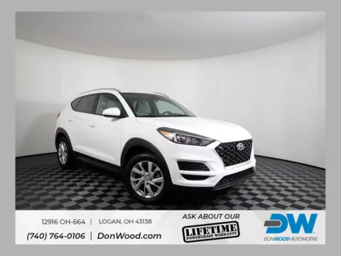White 2021 Hyundai Tucson Value for sale in Logan, OH
