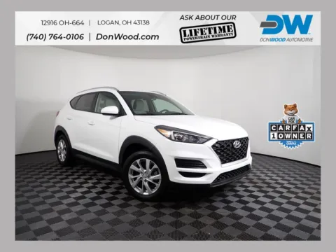 White 2021 Hyundai Tucson Value for sale in Logan, OH