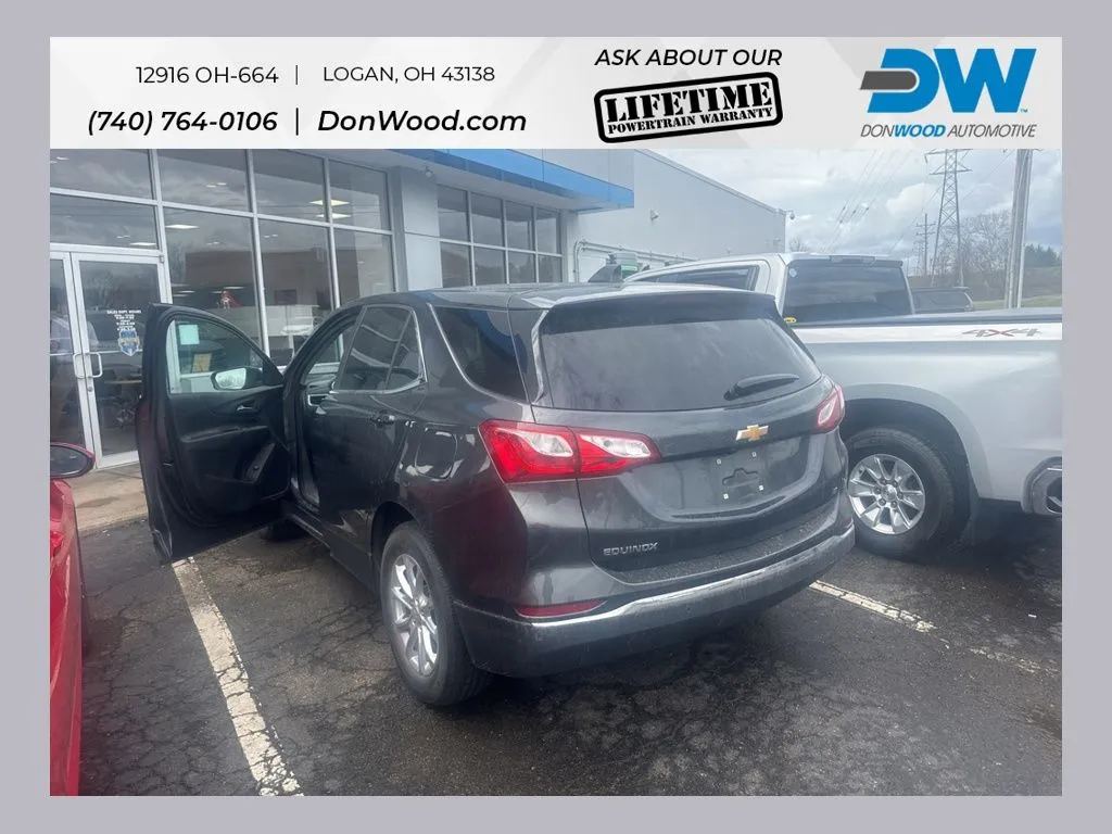 Gray 2021 Chevrolet Equinox LT for sale in Logan, OH