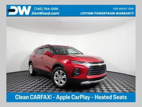 Red 2021 Chevrolet Blazer LT for sale in Logan, OH