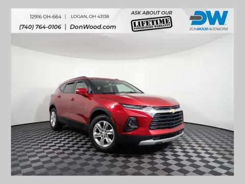 Red 2021 Chevrolet Blazer LT for sale in Logan, OH