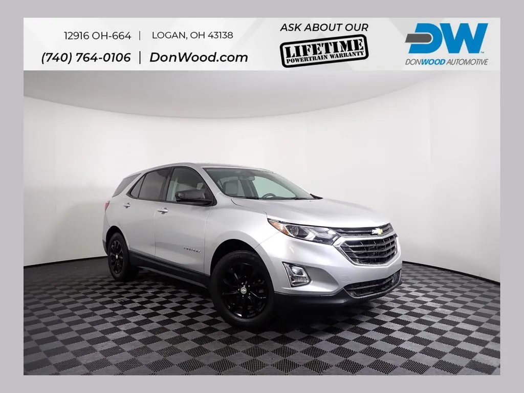 Silver 2019 Chevrolet Equinox LS for sale in Logan, OH