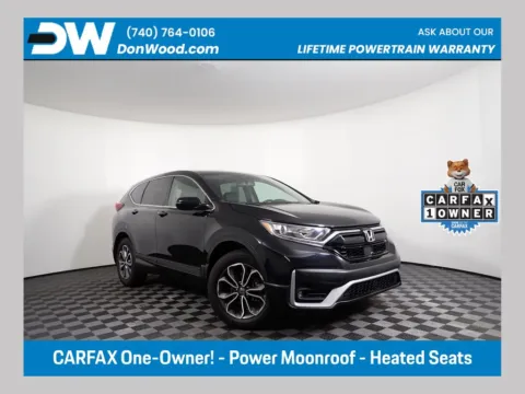 Black 2021 Honda CR-V EX-L for sale in Logan, OH
