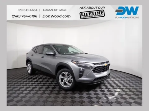 Gray 2026 Chevrolet Trax LS for sale in Logan, OH