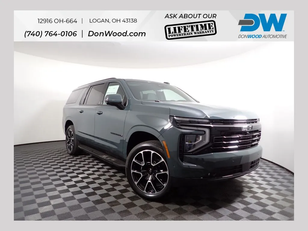 Gray 2026 Chevrolet Suburban RST for sale in Logan, OH