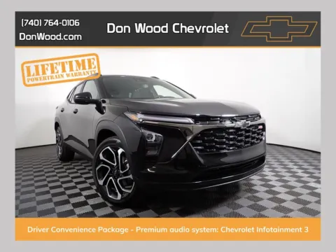 Black 2026 Chevrolet Trax 2RS for sale in Logan, OH