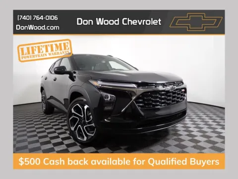 Black 2026 Chevrolet Trax 2RS for sale in Logan, OH