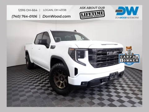 White 2022 GMC Sierra 1500 Elevation for sale in Logan, OH