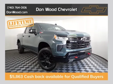 Gray 2026 Chevrolet Silverado 1500 LT Trail Boss for sale in Logan, OH