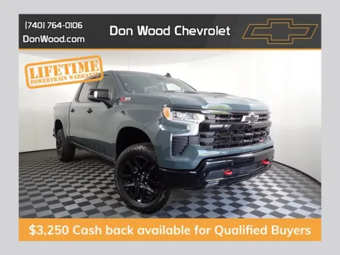 Gray 2026 Chevrolet Silverado 1500 LT Trail Boss for sale in Logan, OH