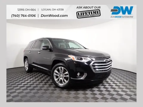 Black 2018 Chevrolet Traverse High Country for sale in Logan, OH