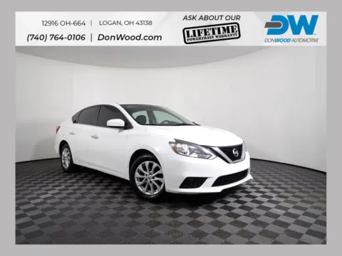 White 2019 Nissan Sentra SV for sale in Logan, OH