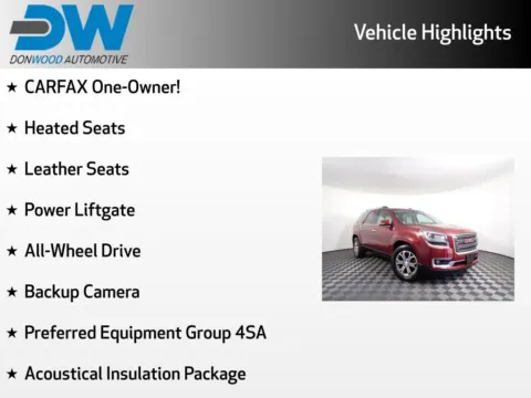 Another view of 2015 GMC Acadia SLT-1 for sale in Logan, OH at Don Wood Chevrolet