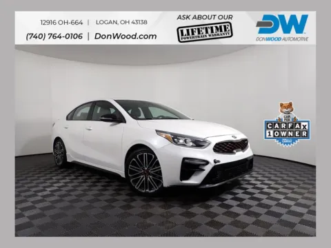 White 2021 Kia Forte GT for sale in Logan, OH