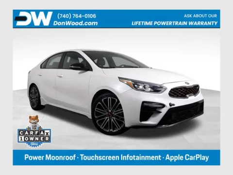 White 2021 Kia Forte GT for sale in Logan, OH