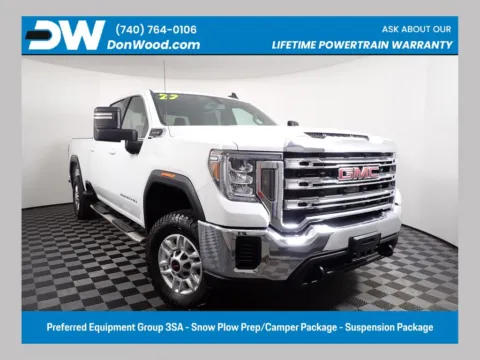 White 2022 GMC Sierra 2500HD SLE for sale in Logan, OH
